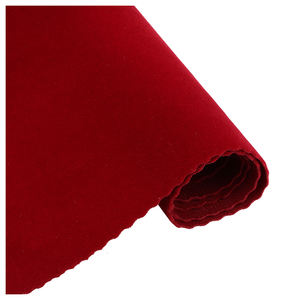 Высококачественная трикотажная бархатная флокированная ткань бархат для творческих поделок Diy Projects домашний текстиль и обивка - Product Image 3