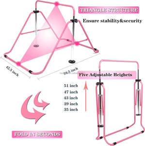 Уличное детское оборудование для гимнастики, регулируемое по высоте, физическое воспитание для детей - Product Image 2