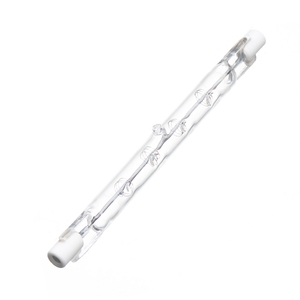 Lámpara de Video Halógena Lineal J125 R7s 1000W, Tubo Óptico Halógeno de 124-126 mm, OEM para Muchas Marcas de la India - Product Image 1