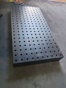 Настраиваемые 3D-гибкие сварочные платформы, пористые быстропозиционируемые верстаки, роботизированные сварочные рабочие станции - Product Image 3