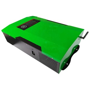 อินเวอร์เตอร์พลังงานแสงอาทิตย์แบบไฮบริด CE ROHS เฟสเดียว 5500W MPPT กระแสออก 100A ประสิทธิภาพ 93% 50/60Hz คลื่นไซน์บริสุทธิ์ สำหรับติดตั้งในครัวเรือน - Product Image 1