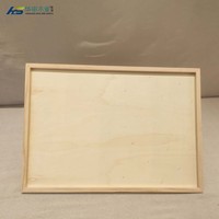 Taille personnalisée 45x30x1.9cm planche de toile en bois inachevé pour la peinture Arts artisanat huile acrylique Art déco Design printemps