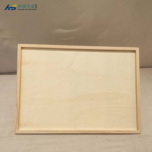 Taille personnalisée 45x30x1.9cm planche de toile en bois inachevé pour la peinture Arts artisanat huile acrylique Art déco Design printemps - Product Image 5