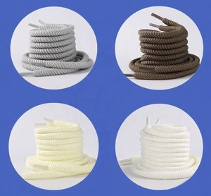 Cordones en Espiral Blancos, Negros y Beige de 8mm para Prendas, Cordones Recubiertos para Zapatillas de Baloncesto <span class=keywords><strong>Dunk</strong></span>, Largos de 120cm y 140cm - Product Image 4