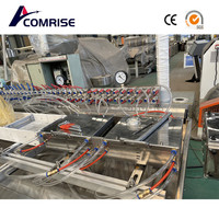 Máquina para Fabricar Perfiles de Plástico PVC WPC, Línea de Extrusión de Marcos de PVC, Máquina de Extrusión de Perfiles de PE PP
