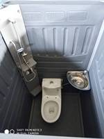 Toilettes publiques extérieures, toilettes portables en plastique, remorque Mobile pour toilettes extérieures
