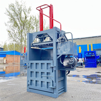 Presse à balles hydraulique verticale automatique pour papier usagé, contrôle PLC, haute sécurité, compacteur de carton industriel