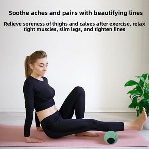 Fornitura Transfrontaliera: Palla Rotonda a Forma di Arachide in Schiuma EVA Pressata a Caldo per Fitness e Yoga, Rullo in Schiuma, Palla Fasciale a Forma Speciale, Colonna per Massaggio Muscolare - Product Image 2