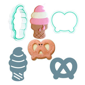 Moule à biscuits en plastique Sweet Sugarbelle Snake Time Fondant Biscuit Fondant Dough Cookie Cutter pour glaçage royal - Product Image 2