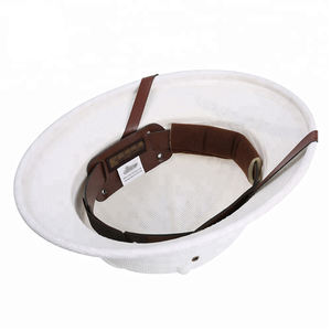 Paja Safari Adulto Pith Explorer Casco Sombrero al aire libre con diadema ajustable para Jungle Safari Explorer <span class=keywords><strong>Disfraz</strong></span> - Product Image 3
