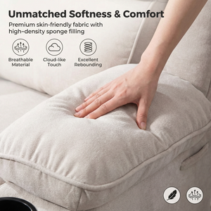 <span class=keywords><strong>Sillón</strong></span> <span class=keywords><strong>reclinable</strong></span> <span class=keywords><strong>eléctrico</strong></span> de diseño moderno, portavasos, Material de tela, tipo económico, función de masaje para muebles de sala de estar - Product Image 5