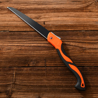 Scie pliante durcie dentelée au sol de précision à trois côtés personnalisable bricolage scie à main manuelle pour scie à arbre domestique