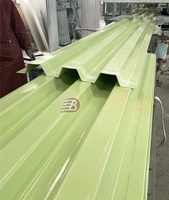Tuile de toit transparente en fibre de verre modèle 860 900 verte personnalisée, auvent en fibre de verre, petites tôles ondulées, panneau de toit en FRP pour lucarne