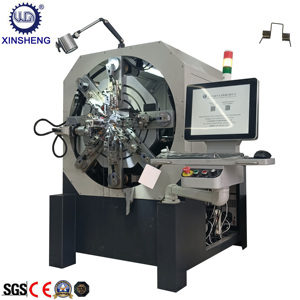 Cao chính xác <span class=keywords><strong>CNC</strong></span> camless 12 trục dây thép xoắn mùa xuân hình thành máy làm cho đường kính 0.4-2.8mm - Product Image 3