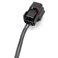 6098-0137 Su Geçirmez Elektrikli 2 Pinli Dişi Hoparlör Konnektörü Modern Cihazlar İçin Pigtail