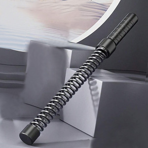 Corde de combat multifonctionnelle sans fil en acier à ressort, grande corde de lancer pour fitness, entraînement physique et sport pour hommes à domicile - Product Image 4