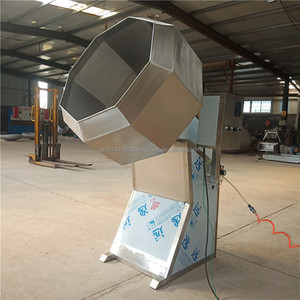 Machine à aromatiser les aliments soufflés prix usine mélangeur de saveur de chips de pomme de terre d'arachide mélangeur d'assaisonnement de collation octogonale chaude - Product Image 5