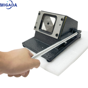 Tùy Chỉnh Ảnh Tủ Lạnh 50*50Mm 2*2 Inch Vuông Tủ Lạnh Nam Châm Nhà Sản Xuất Máy Kit Giấy Cắt Tủ Lạnh Nam Châm Vật Liệu Nút Máy - Product Image 2