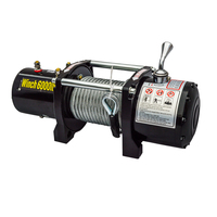 Puissant treuil électrique 12V 24V 4x4 tout-terrain pour voiture, capacité de traction 8000lbs 12000lbs 13500lbs