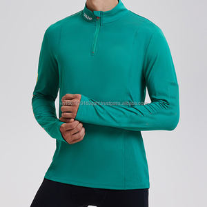 Conjunto Deportivo Unisex Otoño Invierno 2026, Manga Larga, Media Cremallera, Estampado, Secado Rápido, Transpirable, Top Ajustado, Pantalones Ajustados, para Entrenamiento y Running - Product Image 6