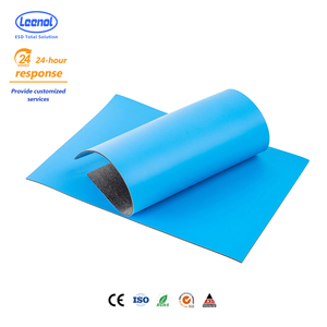 <span class=keywords><strong>Tapis</strong></span> de réparation antistatique Leenol personnalisé bleu vert gris ESD, <span class=keywords><strong>tapis</strong></span> de table en <span class=keywords><strong>caoutchouc</strong></span> antistatique, produit de sécurité - Product Image 1