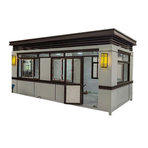 Cabina de Seguridad Moderna de Aluminio, Rectangular, Independiente y Móvil, con Sistema de Iluminación LED - Product Image 1