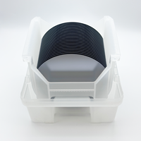 Oblea de Silicio de Grado Semiconductivo de 8 Pulgadas N/P con Resistividad Personalizada para la Producción de Semiconductores de Potencia y Diodos