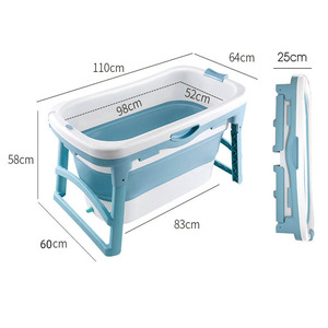 Gran Casa 1,1 M baño <span class=keywords><strong>cubo</strong></span> portátil <span class=keywords><strong>plegable</strong></span> bañera para adultos - Product Image 5