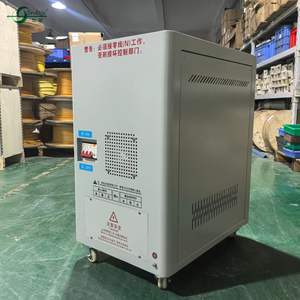 Stabilisateur <span class=keywords><strong>de</strong></span> <span class=keywords><strong>tension</strong></span> SVC triphasé 30 kVA 220 V, alimentation électrique automatique servo AVR - Product Image 2