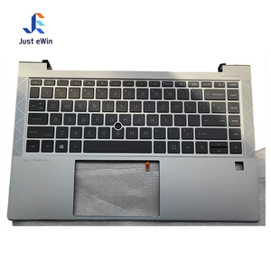 M07090 001 แผ่นรองฝ่ามือสำหรับแล็ปท็อปแบบใหม่ พร้อมคีย์บอร์ดเรืองแสงแบบ US สำหรับเปลี่ยน HP EliteBook 840 G7 840 G8 845 G7 - Product Image 1