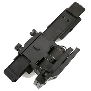 Support de fixation latérale à dégagement rapide avec système de rehausse de 58 pouces, ensemble de fixation latérale 5/<span class=keywords><strong>8</strong></span> pouces pour grossisseur <span class=keywords><strong>3X</strong></span> G33 G43 et viseur holographique point rouge - Product Image 1