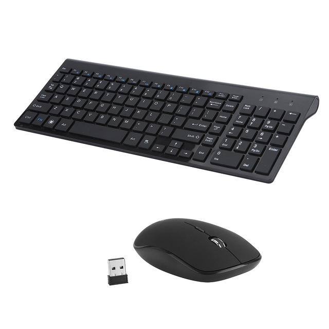Wireless Mechanical Mouse and Keyboard Combo 2.4G USB Mini Ultrathin 16000 DPI Ergonomic Design in Stock for Laptop