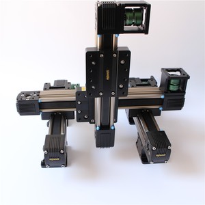 Module linéaire d'automatisation à axe XYZ Mjunit <span class=keywords><strong>avec</strong></span> rail de guidage adhésif, rail coulissant à <span class=keywords><strong>portique</strong></span> à déplacement longue portée sur trois axes pour pulvérisation adhésive - Product Image 5