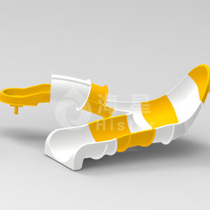 <span class=keywords><strong>Toboggan</strong></span> aquatique en fibre de verre et acier pour l'extérieur et l'intérieur, idéal pour les familles, les pentes, les parcs aquatiques, les piscines et les aires de jeux à usage domestique - Product Image 2