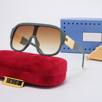 Nouveaux arrivages en gros de lunettes de soleil de luxe tendance à la mode pour hommes pour femmes lunettes de soleil