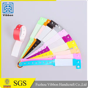 Pulseras de identificación de pacientes y <span class=keywords><strong>Hospital</strong></span>, brazaletes elásticos de <span class=keywords><strong>PVC</strong></span> desechables de plástico personalizados - Product Image 6