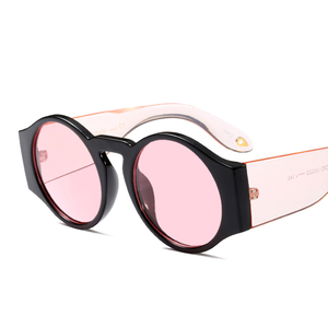 MS 97557 Nieuwe Hoge Kwaliteit Vintage UV400 Ronde Dameszonnebrillen Designer Brillen Groothandel In <span class=keywords><strong>China</strong></span> - Product Image 3