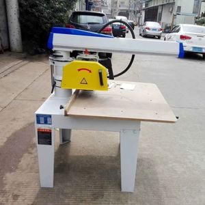 Scie à bras radial universelle pour le travail du bois, machine à scier circulaire pour la découpe de plaques et le traitement de pièces de meubles - Product Image 3