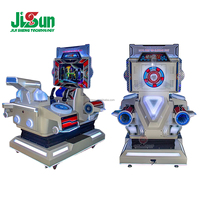 Machine d'arcade de vol dynamique à monnayeur, simulateur de siège dynamique à double joystick, thème Bataille Jedi, pour divertissement intérieur, en métal, garantie 1 an