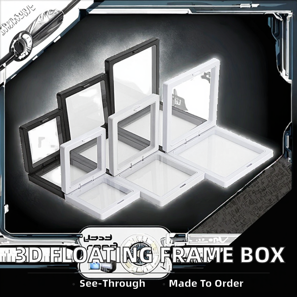 3d floating frame display large