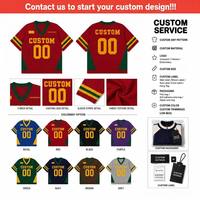 Maillot de football en tricot pour hommes, fabricant de pulls à Dongguan, pull personnalisé à manches courtes, jacquard brodé, pull pour hommes