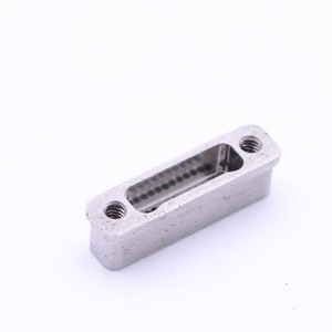 OEM Thiết bị truyền thông kết nối, kết nối hình chữ nhật, nhôm và thép không gỉ <span class=keywords><strong>CNC</strong></span> gia công phần - Product Image 1