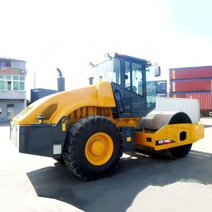 Machine à rouleaux de marque supérieure 14ton rouleau de route vibratoire à tambour unique XS142J - Product Image 4
