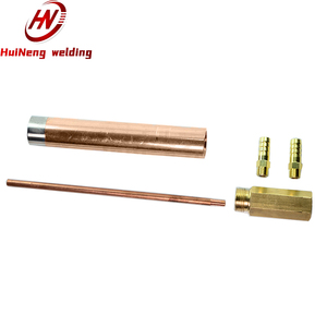 Neue 380V Punkts chweiß maschine mit wasser gekühltem Kupfer-Chrom-Zirkonium-Elektroden-Griffs tab Lila Kupfer kühlung - Product Image 2