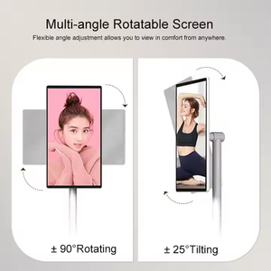 32 inch di động thông minh TV Loại C USB tapp 32 inch thông minh di động TV trên bánh xe, 1080p cảm ứng S - Product Image 2