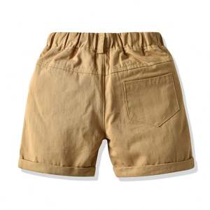 China Top Ten Selling Products Boy T-shirt Kids Children's Three Color <b>Stitching</b> Shirt Pure Color Pants Suit for Boys - Product Image 6