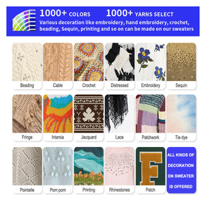 <span class=keywords><strong>Cardigan</strong></span> Ricamato Personalizzato per Uomo, Manica Corta con Bottoni, Ricamo Floreale a Farfalla Color Crema, Maglione Lavorato a Maglia per Uomo - Product Image 5