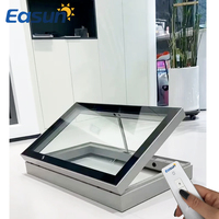 Système de fenêtre de toit coulissante électrique à lamelles verticales modulaires, étanche, avec télécommande intelligente, puits de lumière de toit