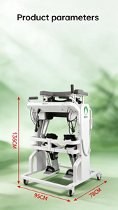 Exosquelette de physiothérapie pour membres inférieurs, entraîneur de marche portable pour AVC, hémiplégie, lésion de la moelle épinière, équipement d'assistance à la marche certifié CE - Product Image 2