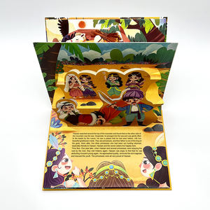 Libros de <span class=keywords><strong>Cuentos</strong></span> Educativos Personalizados <span class=keywords><strong>para</strong></span> Niños, Libros de Cartón con Diseño 3D, Libros de <span class=keywords><strong>Cuentos</strong></span> <span class=keywords><strong>para</strong></span> Dormir, Juguetes Impresos e Interesantes - Product Image 5